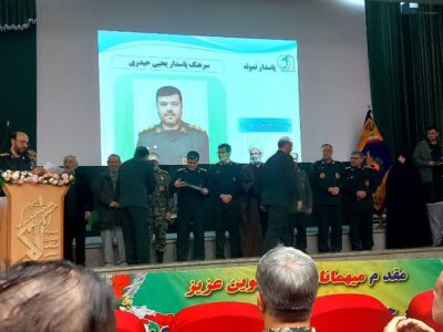 فرمانده سپاه مراغه به عنوان پاسدار نمونه استان معرفی شد