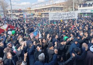 حضور پرشور و شعور مردم مراغه در راهپیمایی ۲۲ بهمن