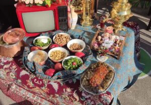 برگزاری جشنواره آیین های سرزمین من در دبستان دخترانه سما مراغه