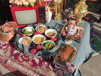 برگزاری جشنواره آیین های سرزمین من در دبستان دخترانه سما مراغه