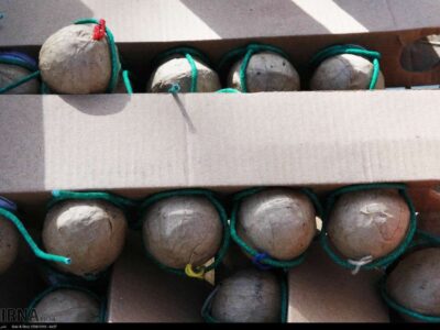 کشف ۱۱ هزار عدد مواد محترقه غیرمجاز در مراغه