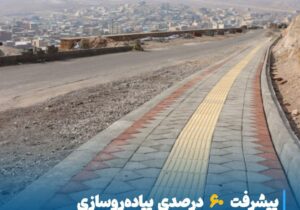 پیشرفت ۶۰ درصدی پیاده‌روسازی راه دسترسی رصدخانه تاریخی مراغه