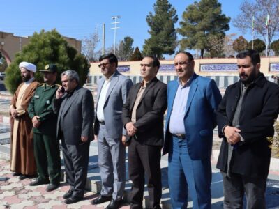 حضور شهردار و اعضای شورای اسلامی شهر مراغه در یادواره شهدای جاویدالاثر