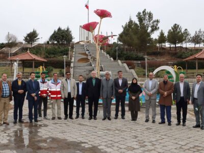 استقبال مسئولین مراغه از مسافران نوروزی‌