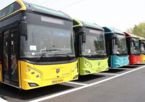 ورود ۱۰ دستگاه اتوبوس جدید به ناوگان درون شهری مراغه