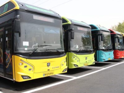 ورود ۱۰ دستگاه اتوبوس جدید به ناوگان درون شهری مراغه