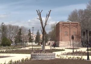 پایان محوطه سازی گنبد ۷۲۰ ساله غفاریه مراغه