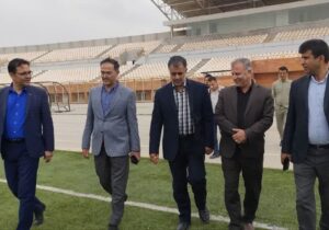 بازدید مدیرکل ورزش و جوانان استان آذربایجان شرقی از پروژه های ورزشی شهرستان مراغه
