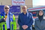 افتتاح پایگاه اورژانس ۱۱۵ پهرآباد در مراغه