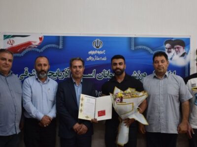 تجلیل از نائب قهرمان مسابقات بین المللی فیزیک کلاسیک ارمنستان