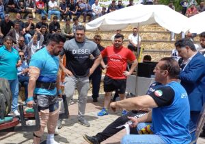 برگزاری مسابقات قوی‌‌ترین مردان ایران در مراغه