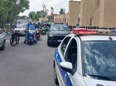 🌹برگزاری رژه موتورسواری سنگین به مناسبت گرامیداشت سالگرد شهدای خدمت