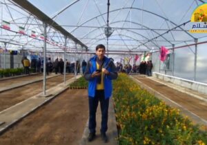 افتتاح گلخانه تمام مکانیزه شهرداری مراغه