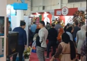 غرفه شهرداری مراغه در نمایشگاه تبریز