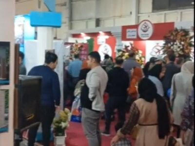 غرفه شهرداری مراغه در نمایشگاه تبریز