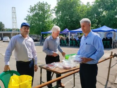 برگزاری آیین نذر قربانی در شهرستان مراغه به مناسبت دهه امامت و ولایت