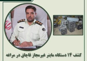 کشف ۱۴ دستگاه ماینر غیرمجاز قاچاق در مراغه