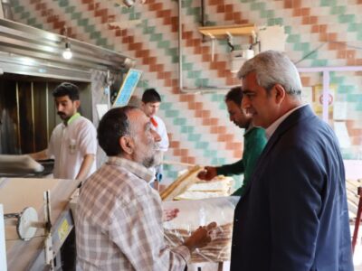 ۳۲۵ کیسه آرد یارانه ای به سهمیه نانوایی های مراغه افزوده شد