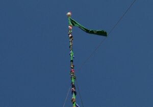 برگزاری آیین عزاداری کهن علم‌بندی در مراغه همزمان با سوم محرم