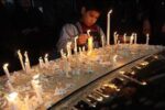 مراغه، شب عاشورایی در روشنای چهل‌ویک شمع