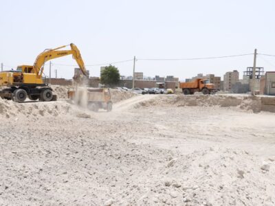 💠 بلوار شورا؛ تداوم عملیات خاکبرداری و آماده‌سازی مسیر جهت آسفالت‌ریزی