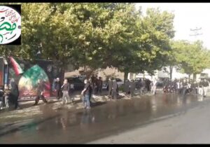 خدمت‌رسانی گسترده موکب‌های مردمی در مراغه همزمان با اربعین حسینی