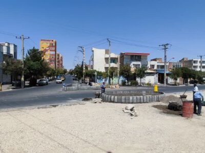 💠 تعریض خیابان حافظ و احداث میدان جدید در فاز ۲ شهرک ولی‌عصر مراغه