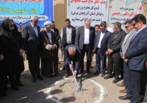 کلنگ خانه جوان مراغه به زمین زده شد