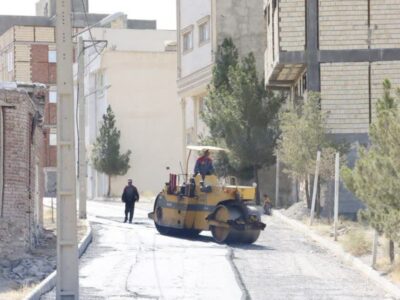 تحقق مطالبه چندین‌ساله اهالی کوی فراساز با اجرای پروژه عمرانی شهرداری مراغه