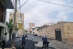 پایان عملیات لکه‌گیری و روکش آسفالت در باغ بیگم و خیابان آزادی 