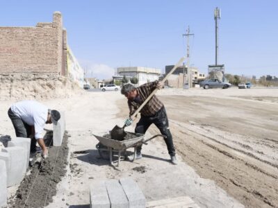 💠 آغاز عملیات زیرسازی و جدولگذاری بلوار شورا