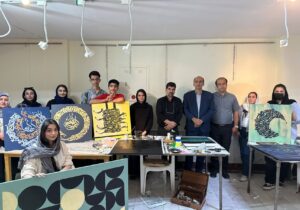 برگزاری ورکشاپ کالیگرافی با ۳۰اثر هنری در مراغه