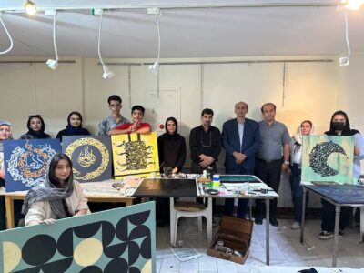 برگزاری ورکشاپ کالیگرافی با ۳۰اثر هنری در مراغه