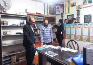 بازدید رئیس اداره فرهنگ و ارشاد اسلامی مراغه از مؤسسه قرآنی ابا صالح المهدی (عج)