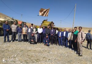 اعزام کارمندان بسیجی شهرداری مراغه به یادمان عملیاتی تمرچین