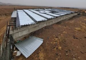 پل فلزکاران وارد مرحله آرماتوربندی و بتنریزی عرشه شد