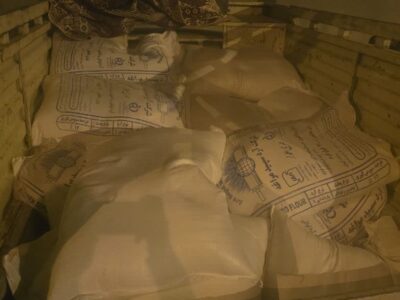 کشف ۱۹ کیسه آرد قاچاق در مراغه