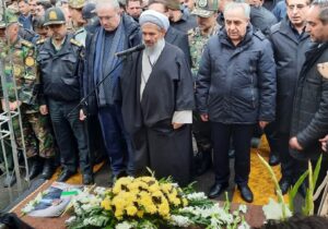 تشییع پیکر فرماندار فقید مراغه