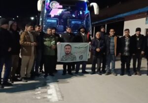 کاروان بسیج رسانه مراغه راهی مشهد مقدس شد