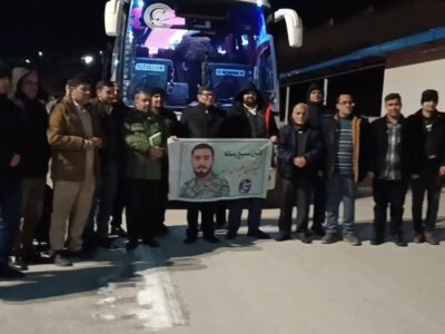 کاروان بسیج رسانه مراغه راهی مشهد مقدس شد