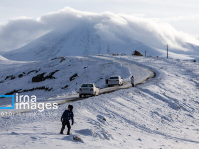 برف و کولاک راه ۱۵ روستای مراغه را بست