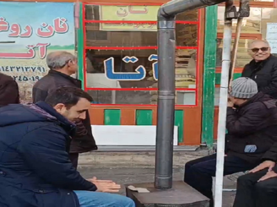 خلاقیت نانوای مراغه‌ای برای خدمت به شهروندان