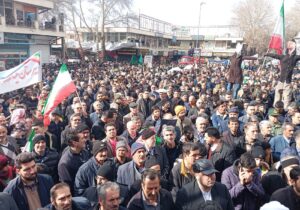 حماسه ای دیگر از حضور مراغه‌ای‌ها در راهپیمایی ۲۲ بهمن