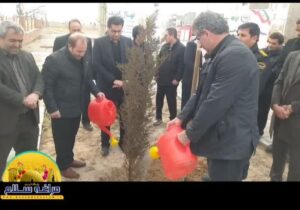 اجرای پویش “نهال امید “در مراغه