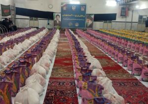 برگزاری رزمایش توزیع ۲۰۰۰بسته معیشتی در مراغه