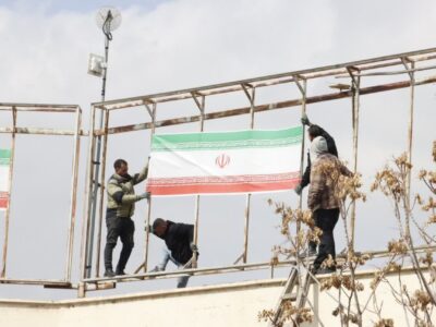 آماده‌سازی فضای شهر مراغه به مناسبت روز قدس