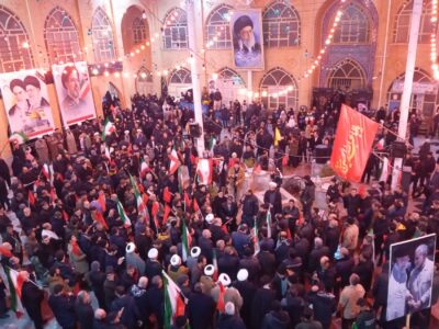 حماسه مردم مراغه به شب بیست و دوم