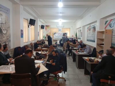 برگزاری رویداد خوشنویسی با عنوان “در سوگ آفتاب“در مراغه 