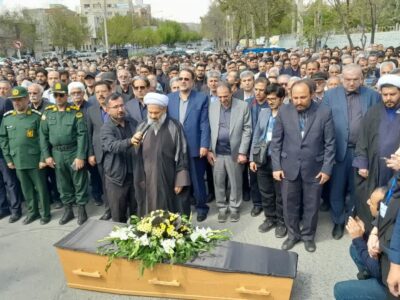 پوشش زنده مراسم تشییع پیکر “استاد باریشماز |از طریق رادیو شهر مراغه