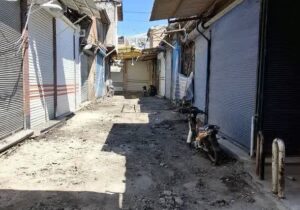 آغاز عملیات سنگفرش بخشی از بازار مراغه با مشارکت کسبه